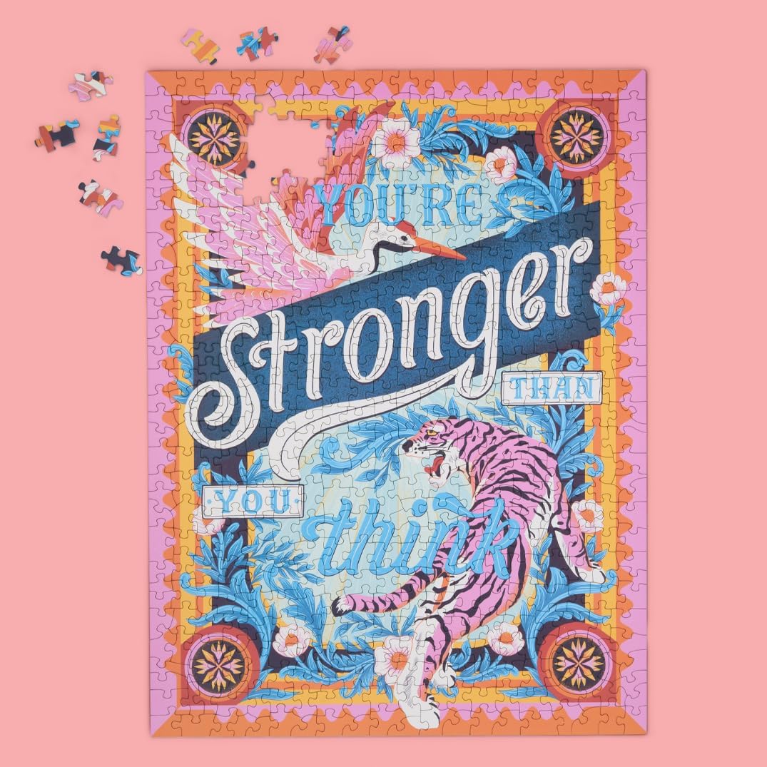 WerkShoppe Stronger Than You Think 500 Piece Puzzle