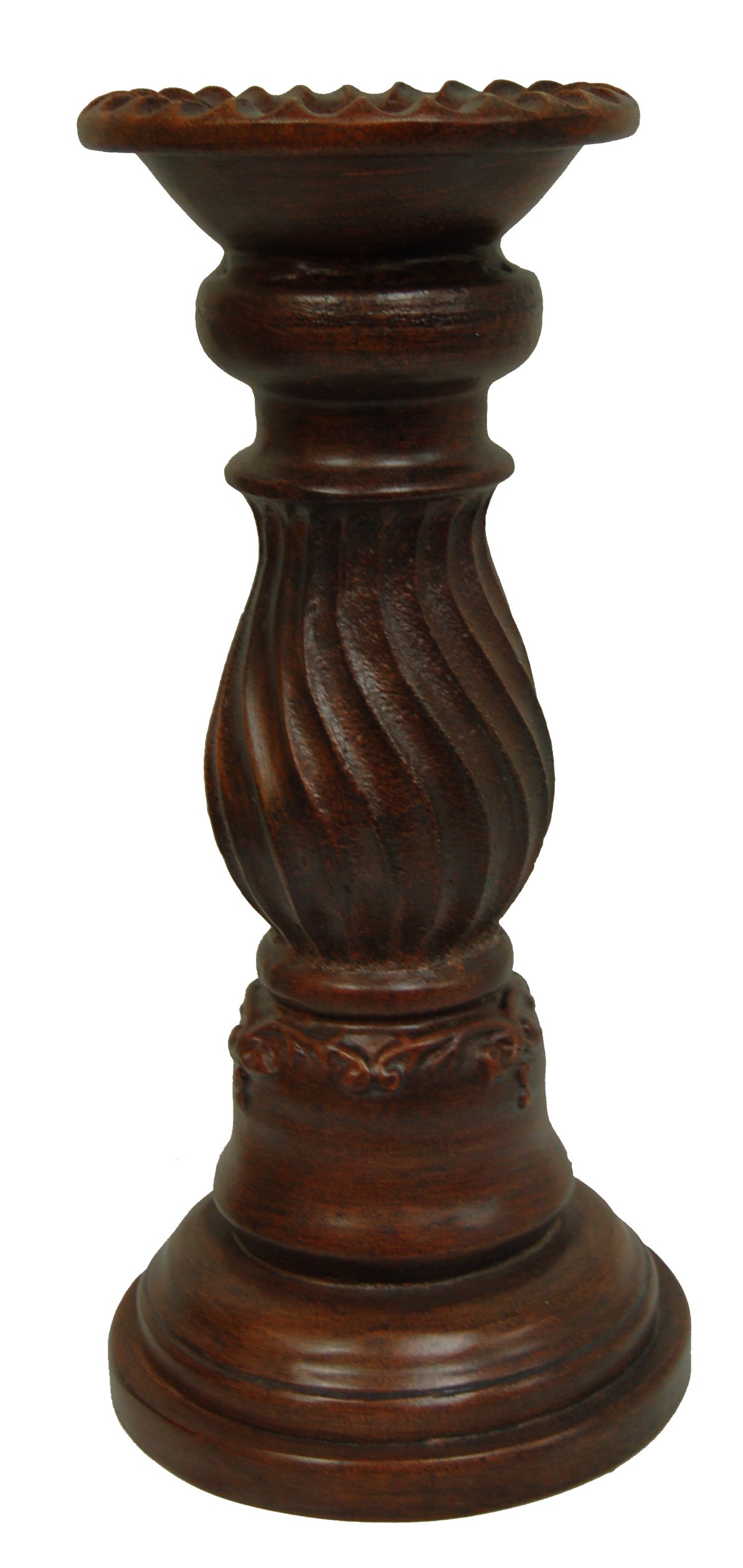 Hickory Manor House Swirl Candlestick, Large, Brandywine