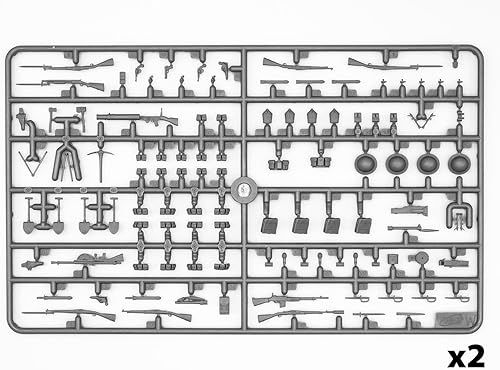 Miniatura 3 de ICM ICM35688 1:35-WWI Armas y equipo de infantería de EE. UU