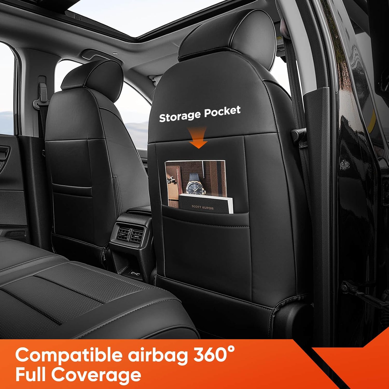 2026 2025 2024 2023 Super Cover® for Honda CR-V Seat Covers Full Set image 4