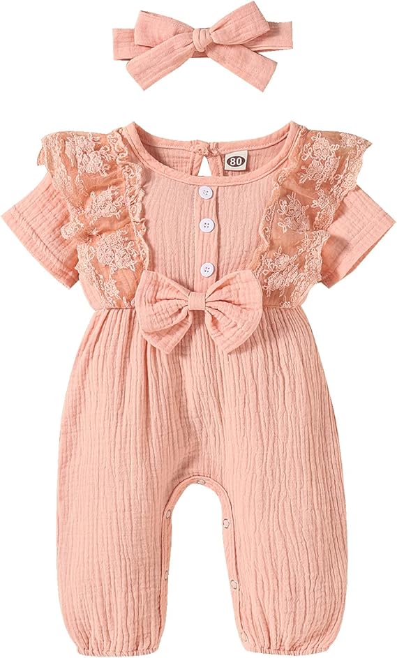 baskopa Boho Baby Girl Clothes Newborn Girl Onesies Cute