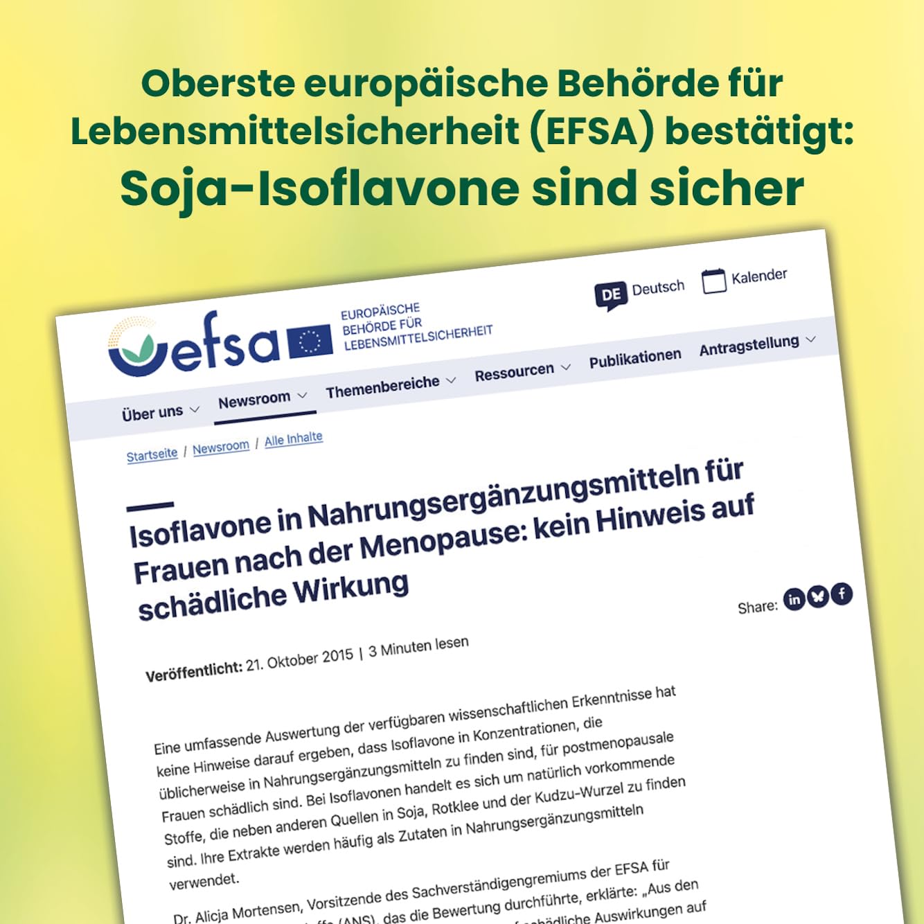 Alsiroyal PLUS Klima-Aktiv-Kapseln · eigene klinische Studie · Wechseljahre · 100 mg Soja-Isoflavone hochdosiert · 20 Mikronährstoffe · Bei Hitzewallungen, Nachtschweiß, schlechtem Schlaf