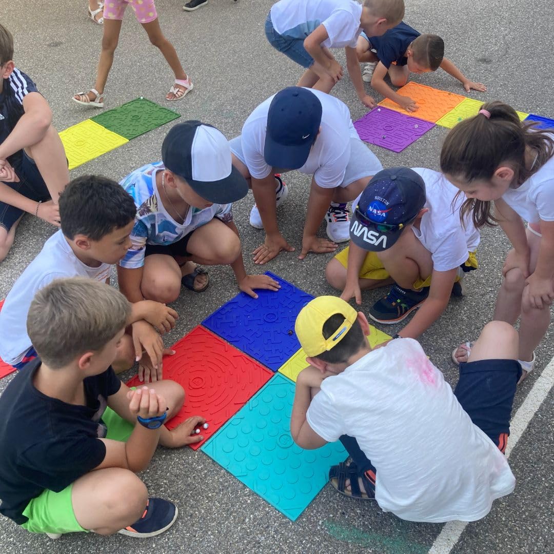 Game Plak' Jeux de Billes Tiki Bleue