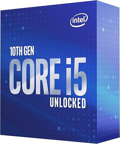 Miniatura 10 de Intel Core i5-10600K Desktop Processor 6 Cores up to 4.8 GHz Unlocked LGA1200 (Intel 400 Series Chipset) 125W