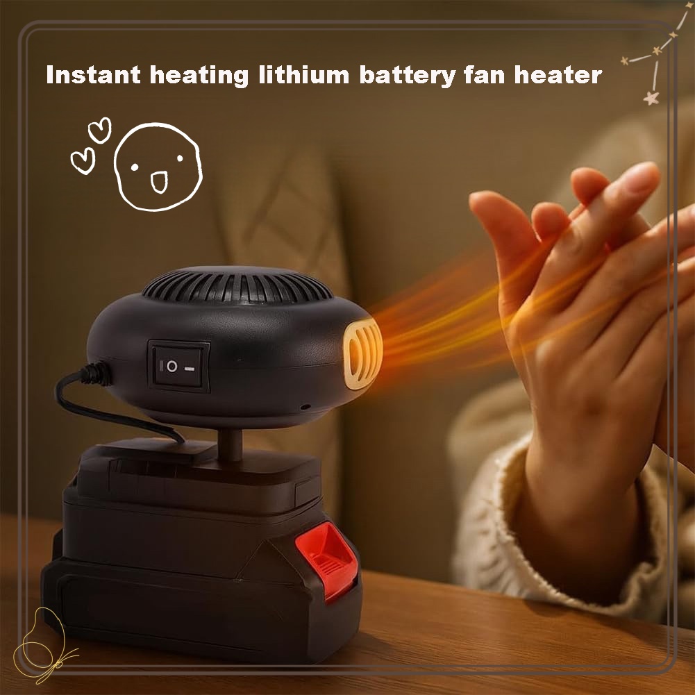 CHAUFFAGE SOUFFLANT 800 watts - Ventilateur - 2 Réglages De Température