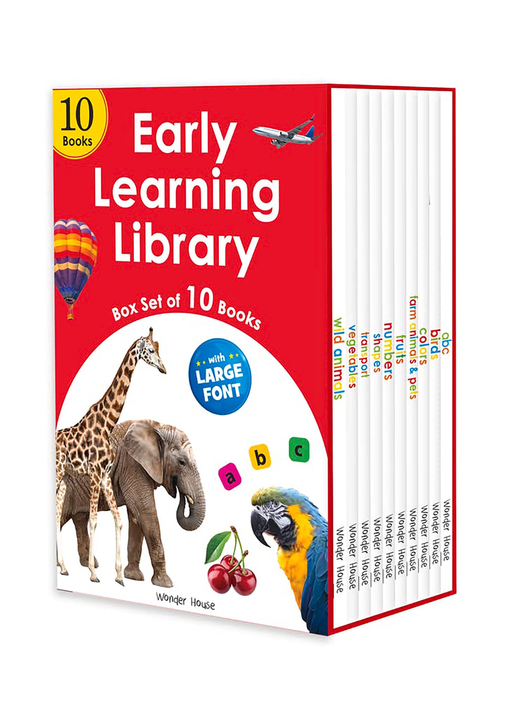 Snapklik.com : Early Learning Library - Box Set Of 10 Books : Big Board ...