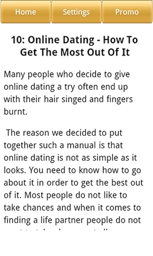Online Dating Manual