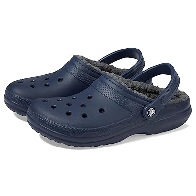 Crocs Classic Lined Clog Clog Shoes Navy/Charcoal
