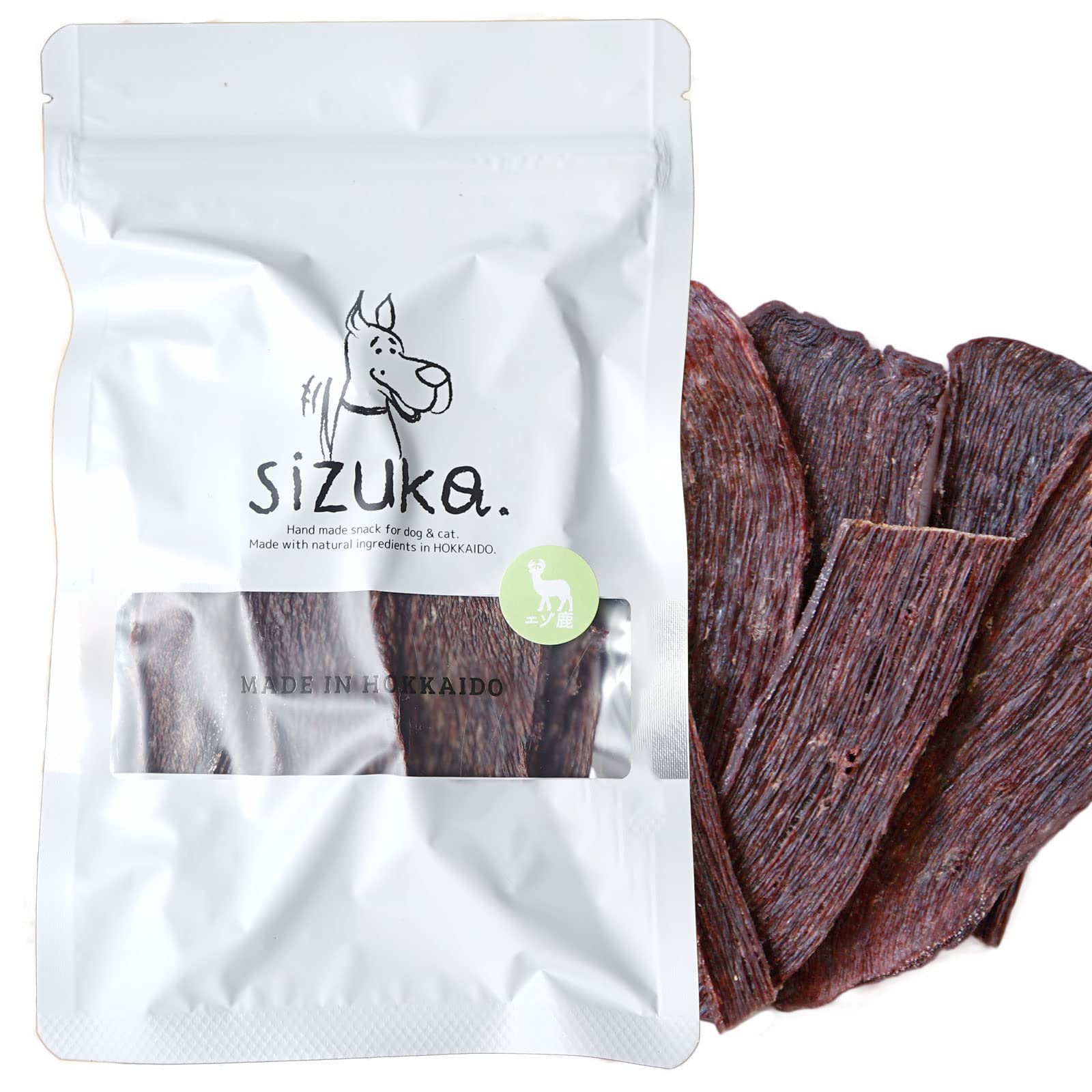sizuka. エゾ鹿スライスジャーキー 1袋30g