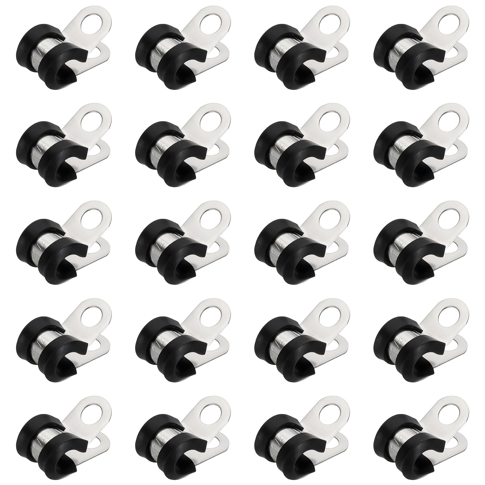 PATIKIL 1/4 Inch Cable Clamps
