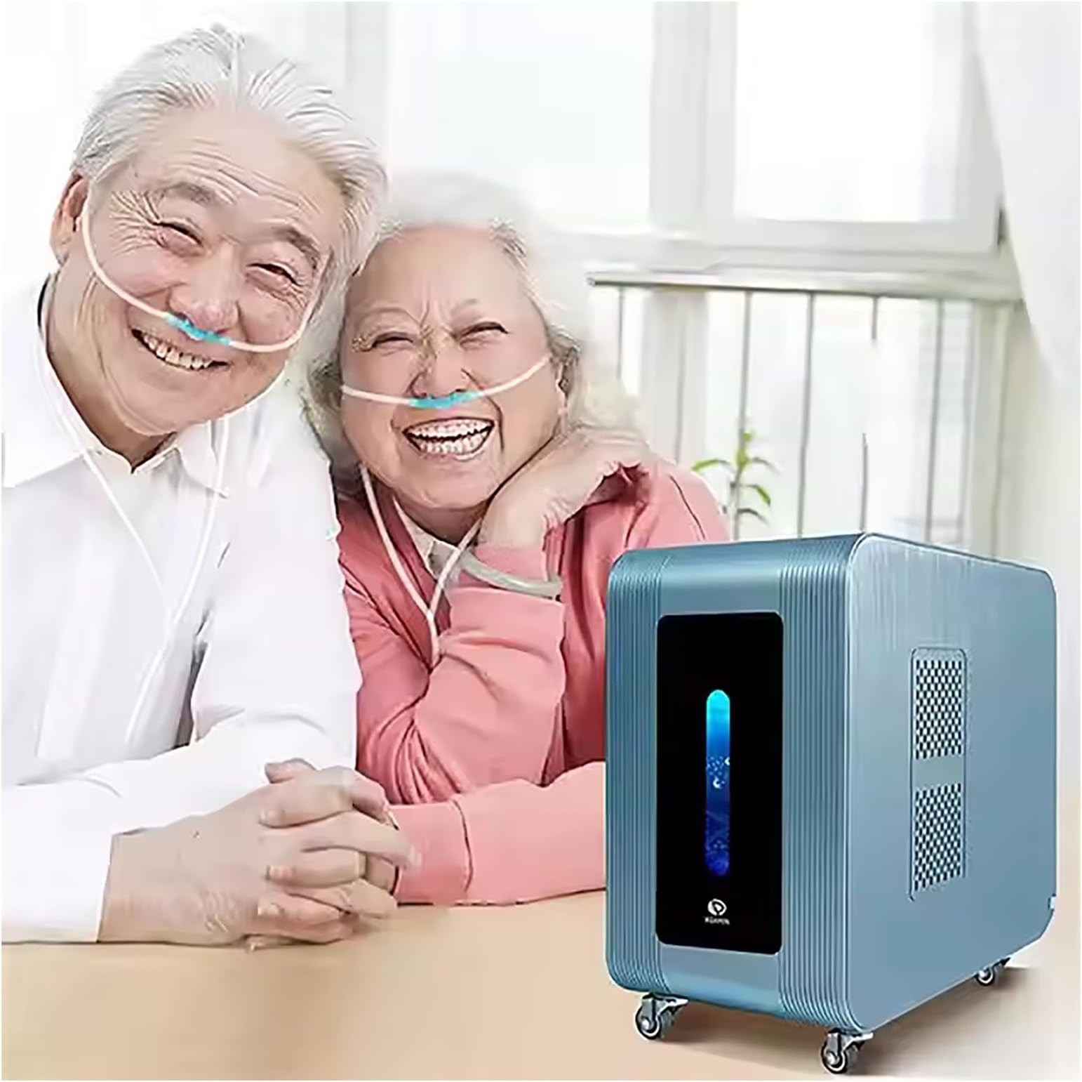 – HO-Separation Dual-Output Hydrogen Inhalation Machine, 99.99% High-Purity Browns Gas, Hydrogen Gas Inhaler for Home Use, SPE/PEM Water Ionizer 1800ML