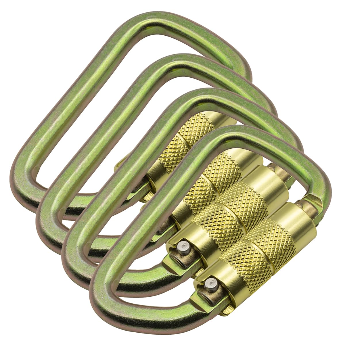 Auto Locking Carabiner 30KN=6500lbs Heavy Duty Large Clip Climbing Carabiner Twist Lock C…