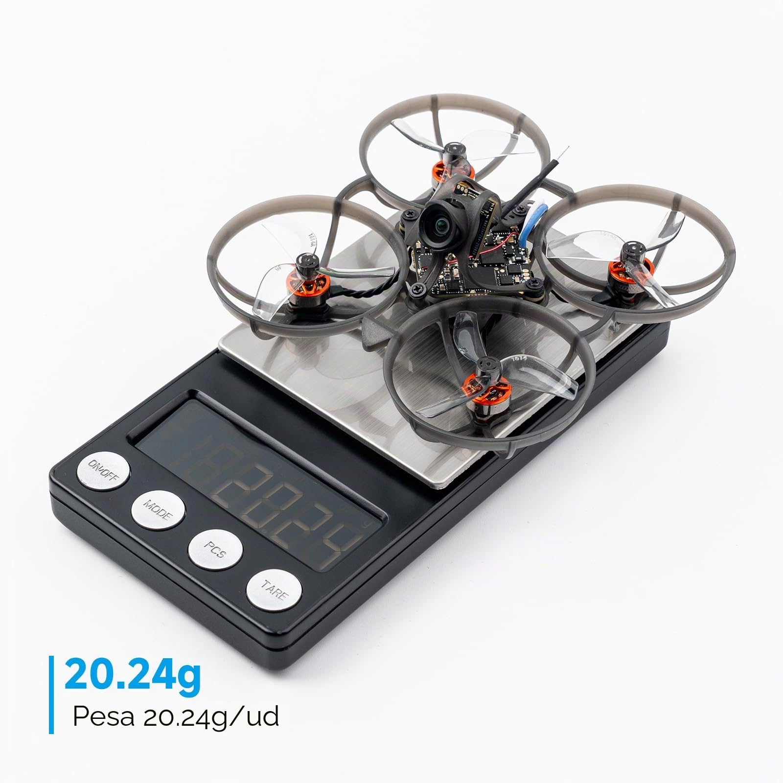 BETAFPV Air75 II Brushless Whoop Quadcopter, Ultraleichte Drohne mit Matrix G4 5IN1 II Flugsteuerung, 0802 28000KV Brushless Motoren, 1614-3B Props, C03 Kamera, Air II Überdachung Rahmen für FPV Flug