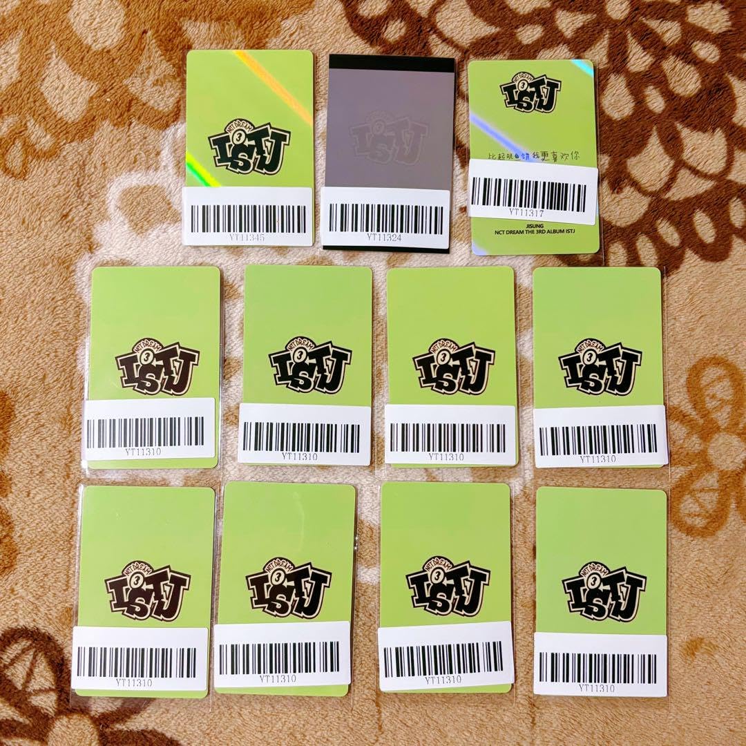 Amazon.co.jp: NCT dream ISTJ kms サイン会 チソン トレカ 11点セット  