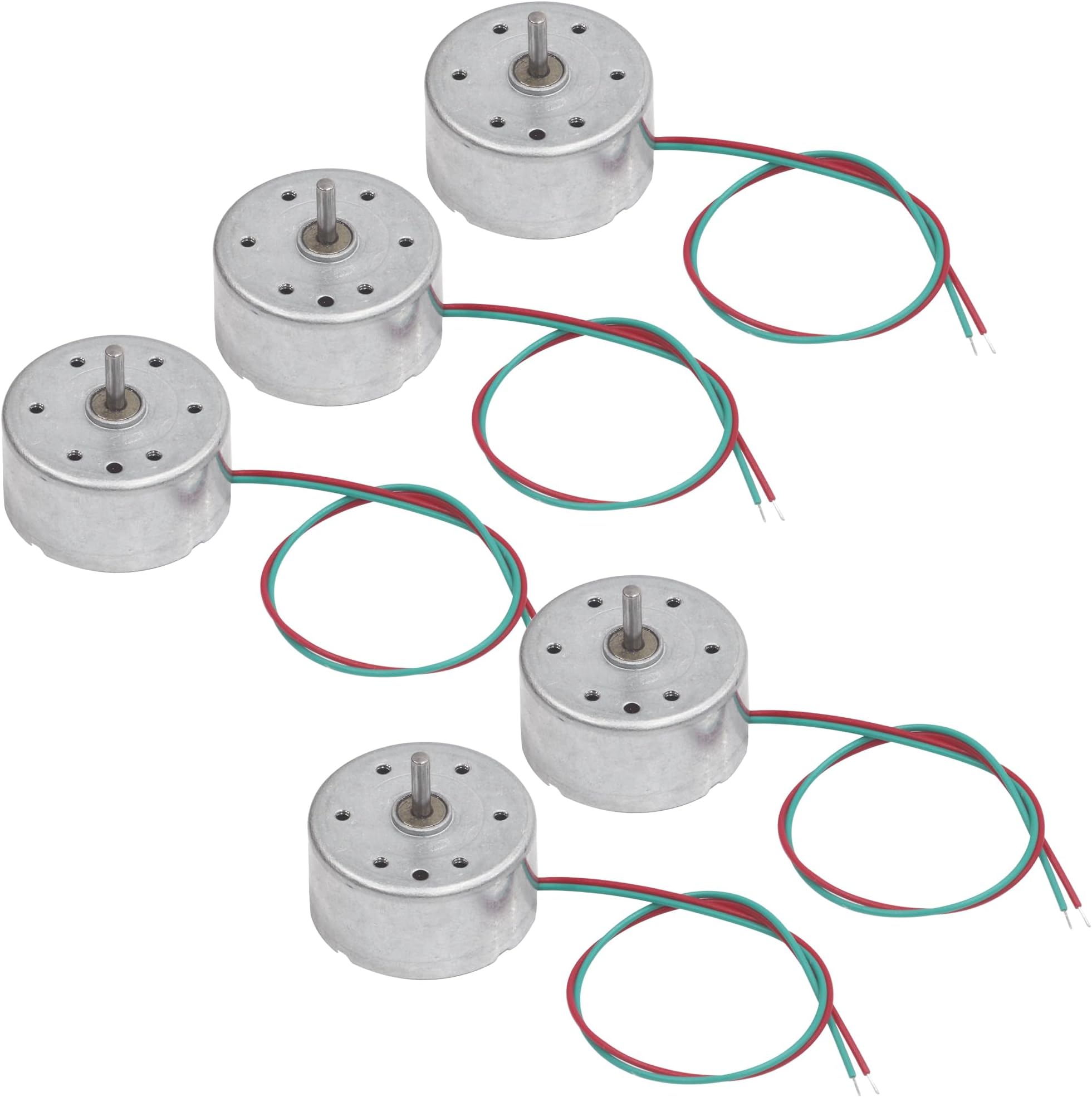 Amazon.co.jp: DC1.5V 3V 4.5V 5V 6V パワーモーター RF-300 ソーラーモーター DIY おもちゃ ...