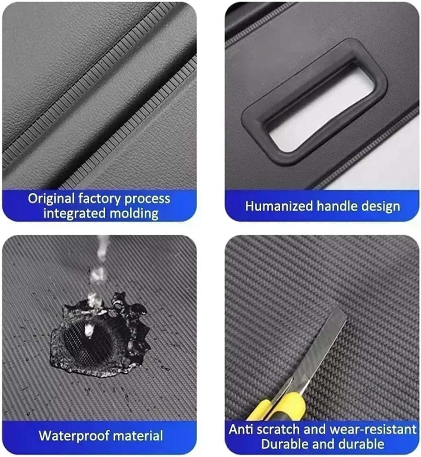 for Changan Oshan X7 2020 2021 2022 2023 Auto Rear Trunk Cargo Cover Retractable Luggage Curtain with Logo Accessorie Waterproof