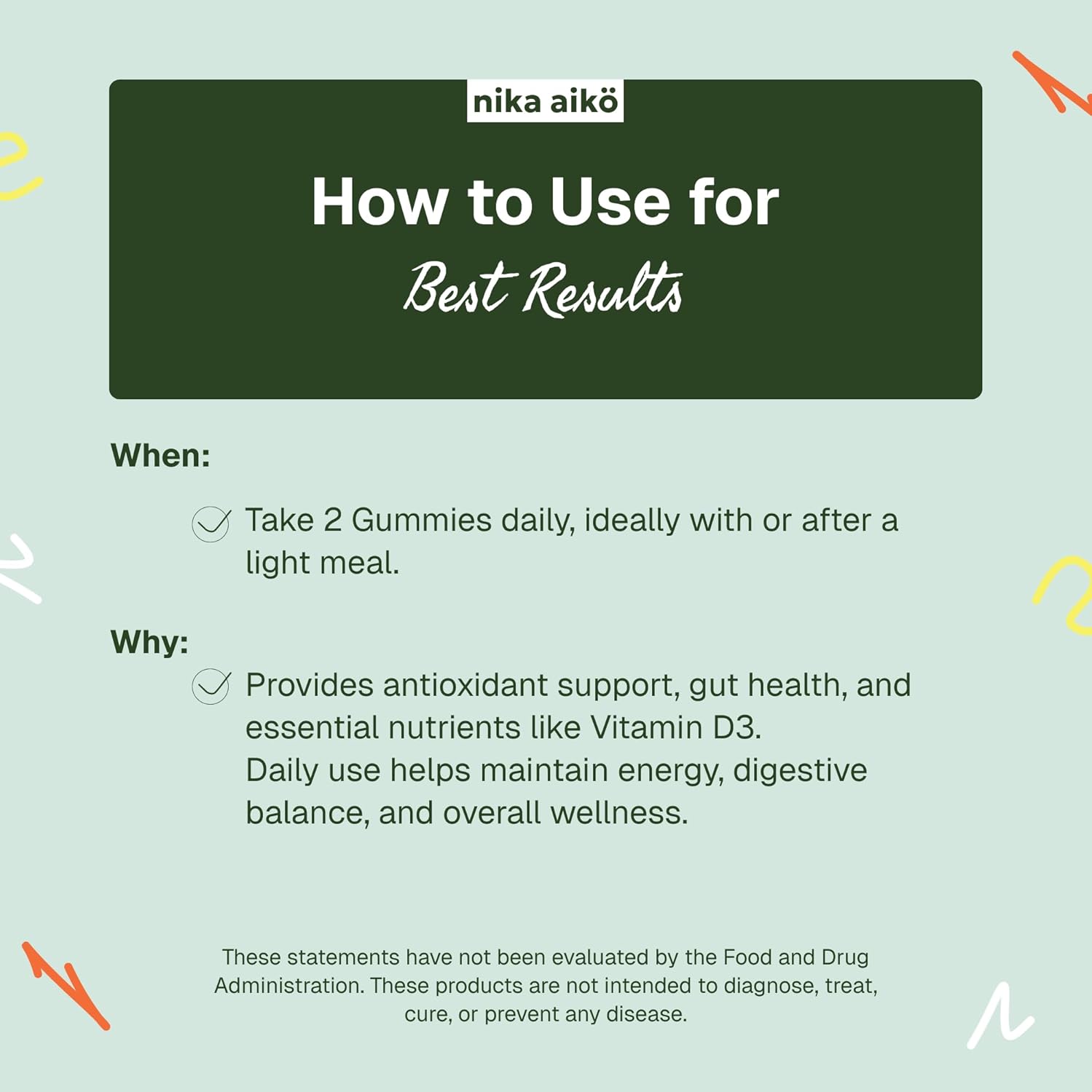 Greens Superfood Gummies, Boost Energy, Gut & Immune Support, Sugar-Free, Vegan with Broccoli, Spinach, Kale, Spirulina, Chlorella, Probiotics & Multivitamin, Apple Flavor, 60 Count - Image 6