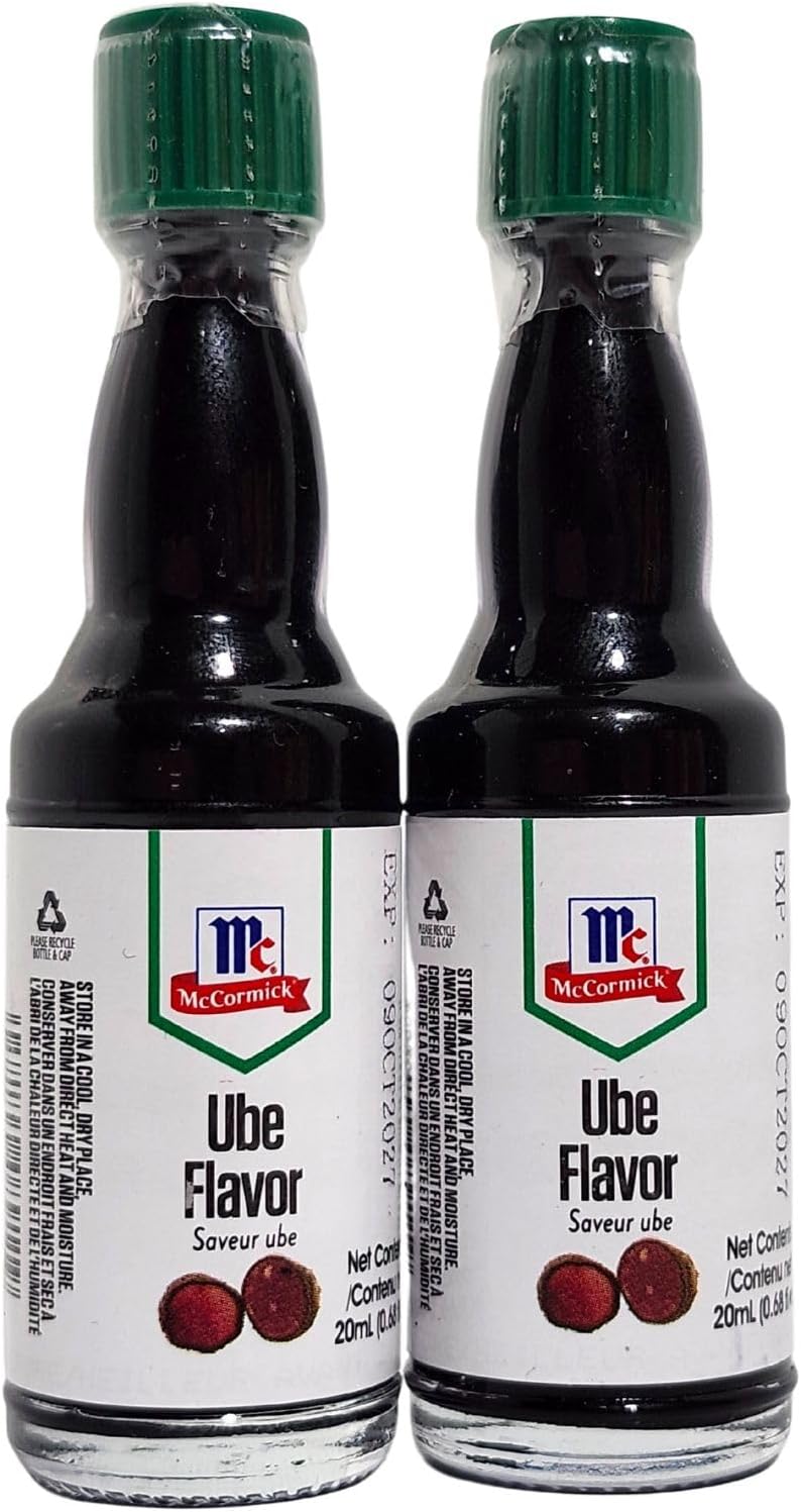 Ube Flavor Extract 2 bottles 20ml/bot (Purple Yum) by McCormick