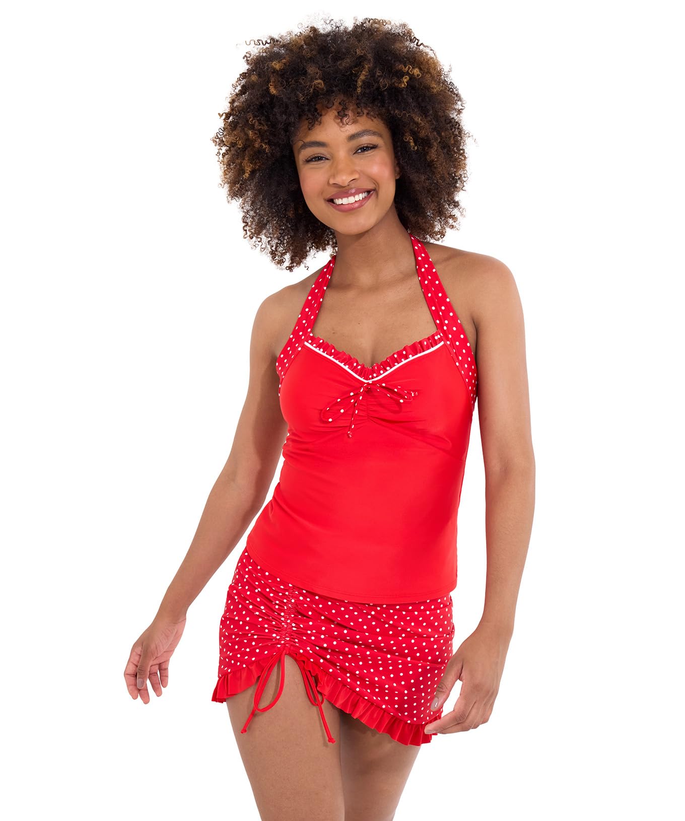 Amare La Vita Tankini Top Size 14 Red   Women's