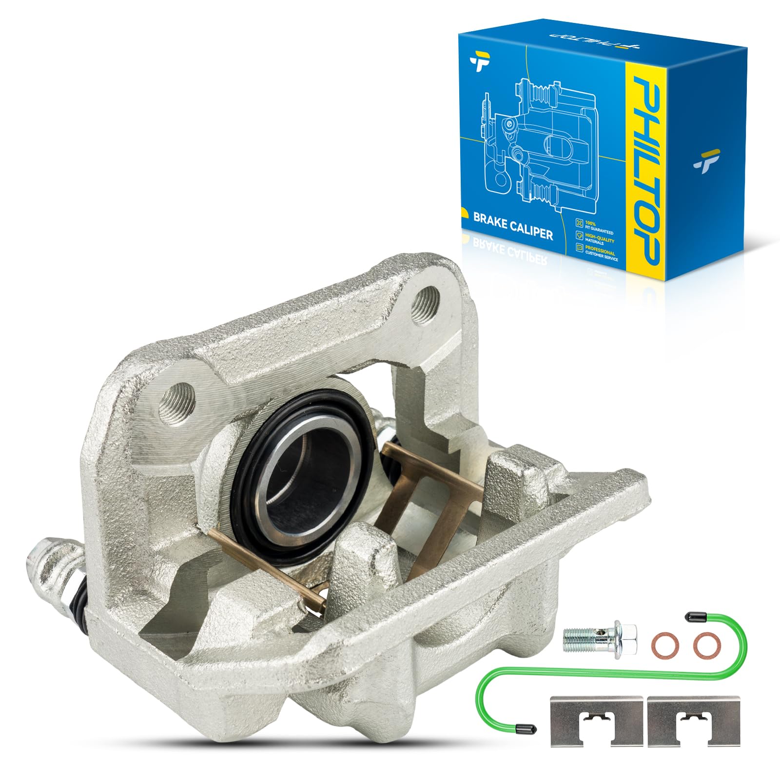 PHILTOP Rear Left Brake Caliper for Honda CR-V, Acura RDX 43019SWAA10