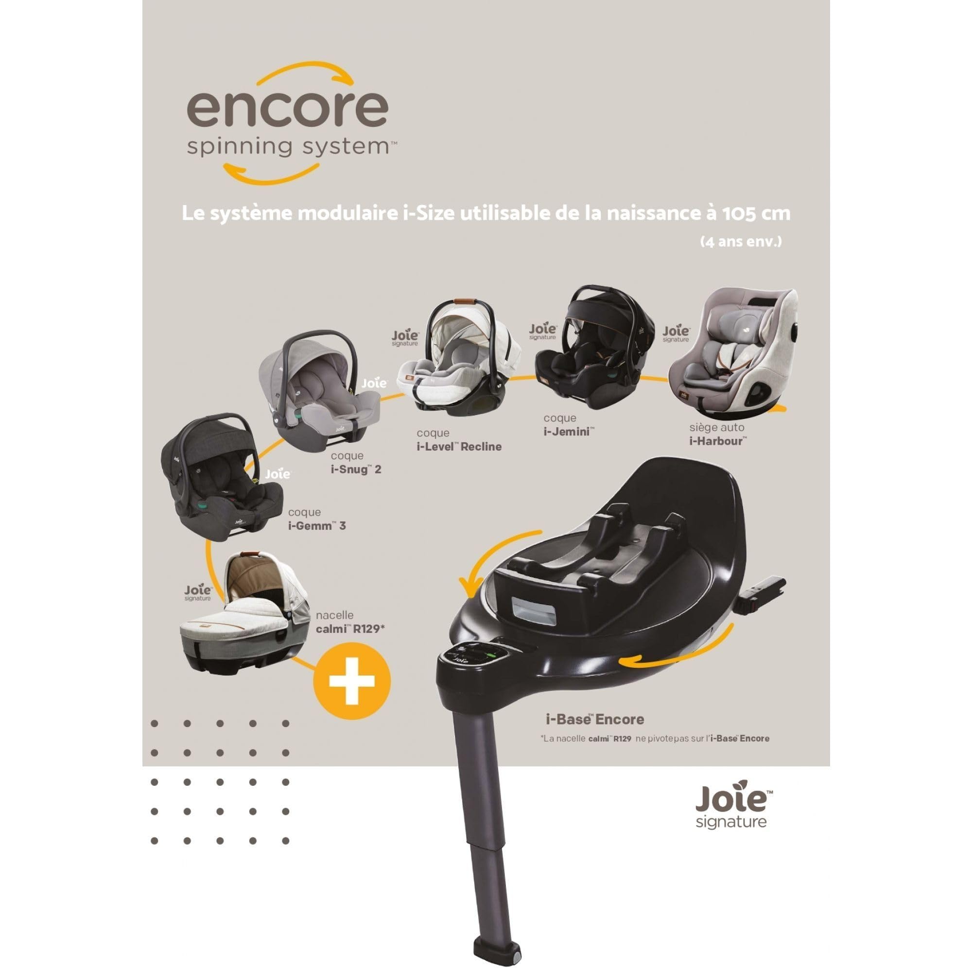 Joie I-Gemm 3 Pebble Siège auto