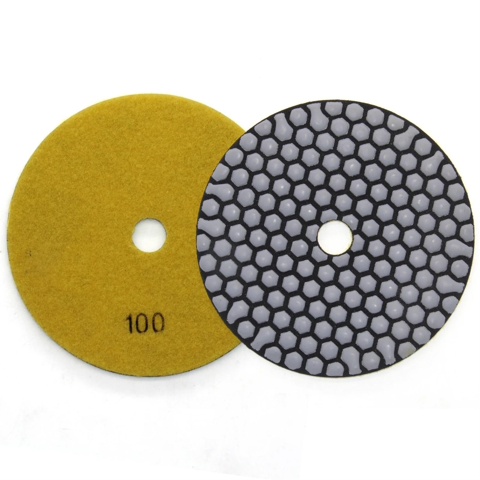 Ruedas de Pulido, Discos de Aletas Almohadilla de Pulido en Seco de Diamante de 150 Mm Disco de Pulido de Resina Herramienta de Pulido de Granito de Mármol/a/2Pcs G3000