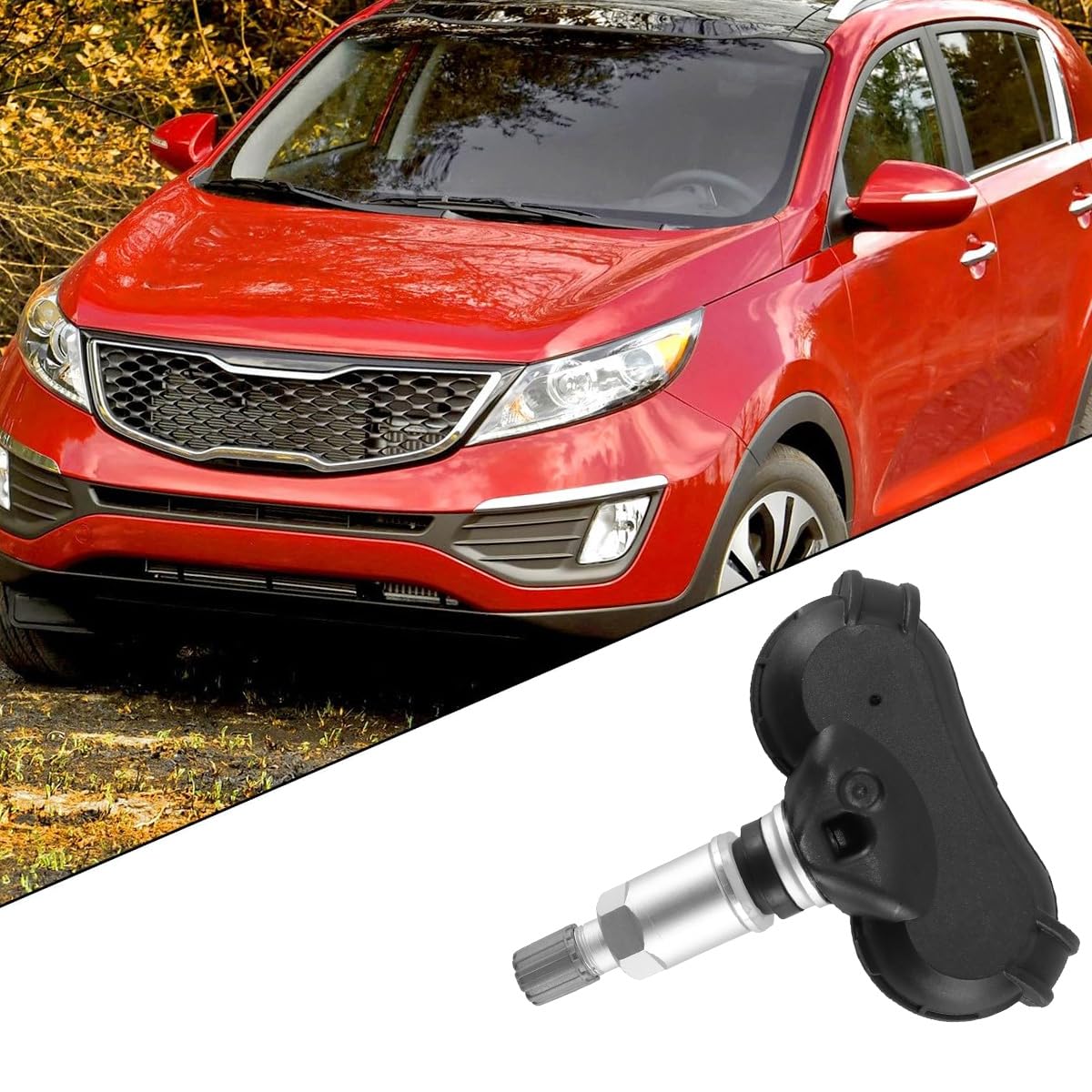 Capteur de pression des pneus TPMS pour voiture, référence 52933-2S410, compatible avec Hyundai IX35, Equus, Elantra, I40 et Kia Sportage Sonata, système de surveillance des roues