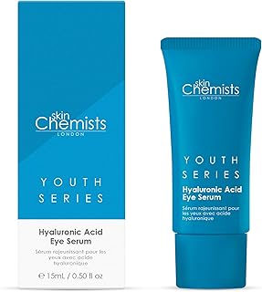 Skin Chemists Suero para ojos con ácido hialu...