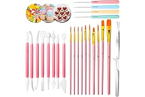 Complete 24-Piece Cake Brush Set: Unleash Your Inner Pastry Artist
