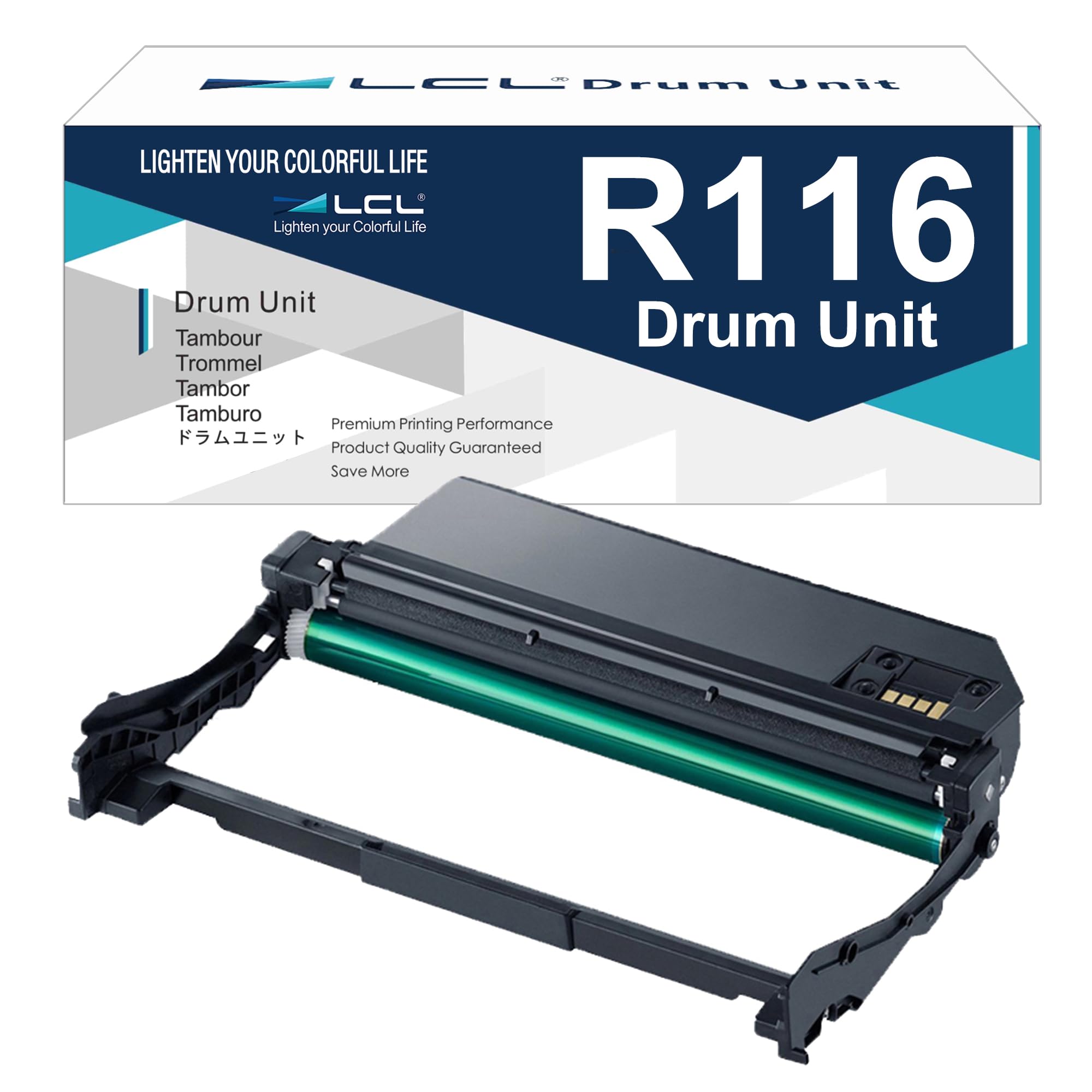 LCL Tamburo Compatibile SV134A MLT-R116 MLT-R118 R116 R118 High-Yield (1 Nero) Sostituzione per Samsung Xpress M2835DW M2675FN M2885FW M2825ND M2625D M2875FD M2875FW M2825DW M2675 M2825 M2875 M2885