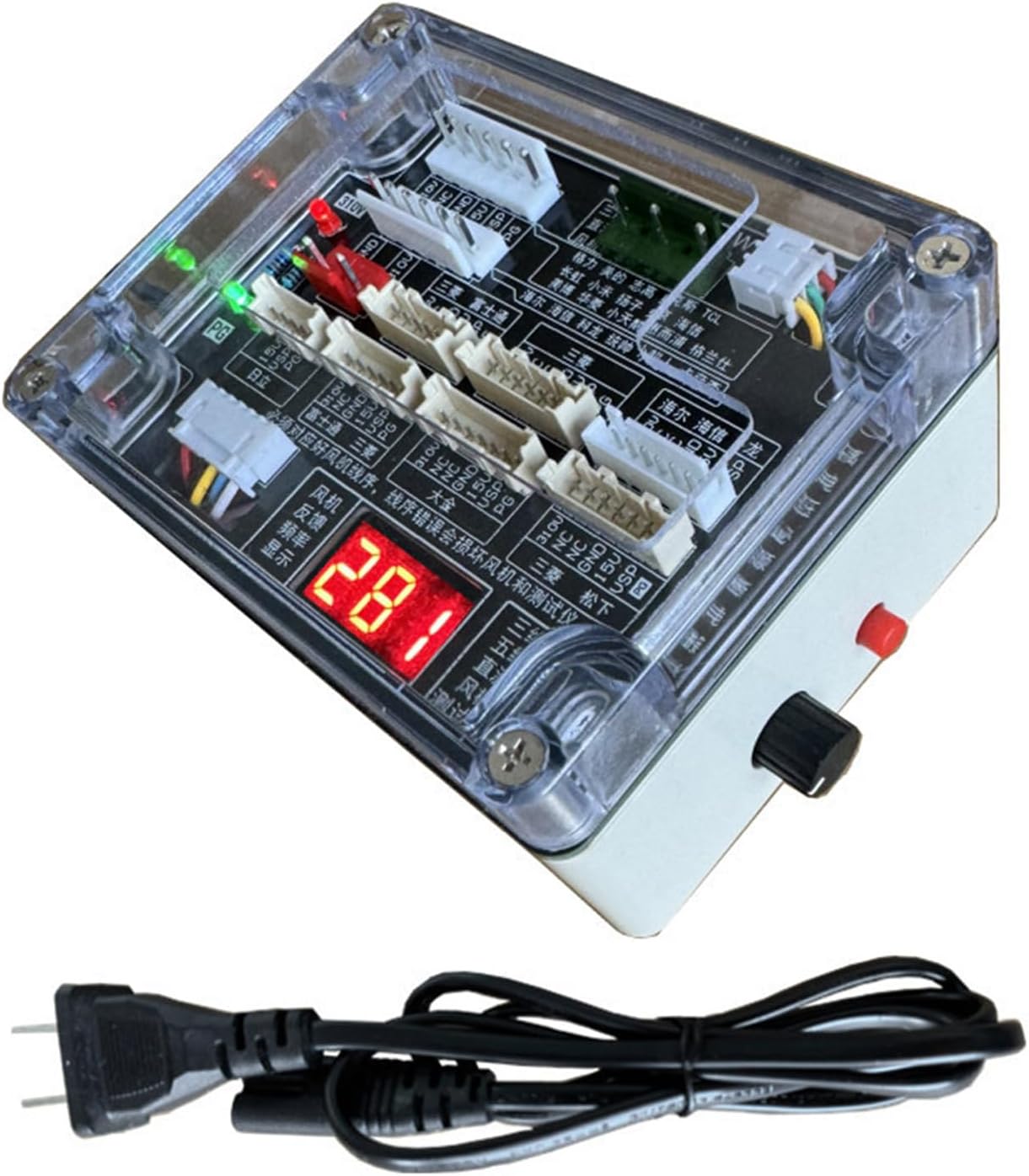 Motor Testing Equipment for HVAC Fan Diagnostics Featuring 310V Protections and Speed Simulation Function Professional Fan Motor Tester