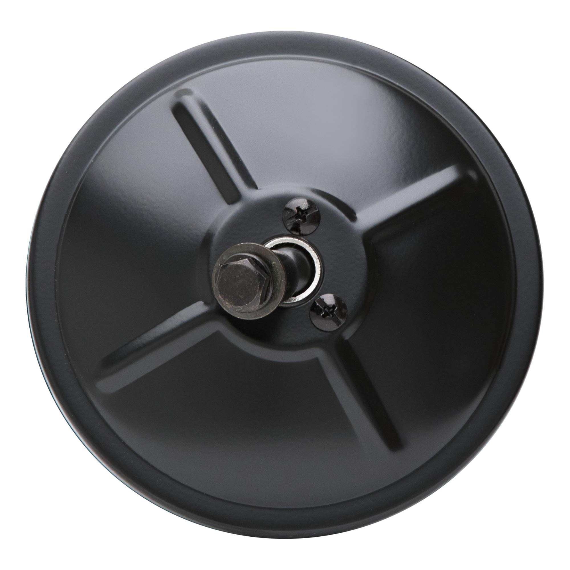 RETRAC 610131 Konvex-Spiegelkopf aus Stahl, 12,7 cm, Schwarz