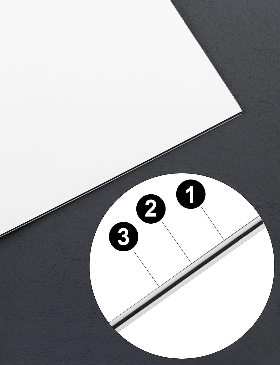 Guitar Bass Pickguard for Strat Tele Fender Guitar Jazz P Bass 3Ply White image 3