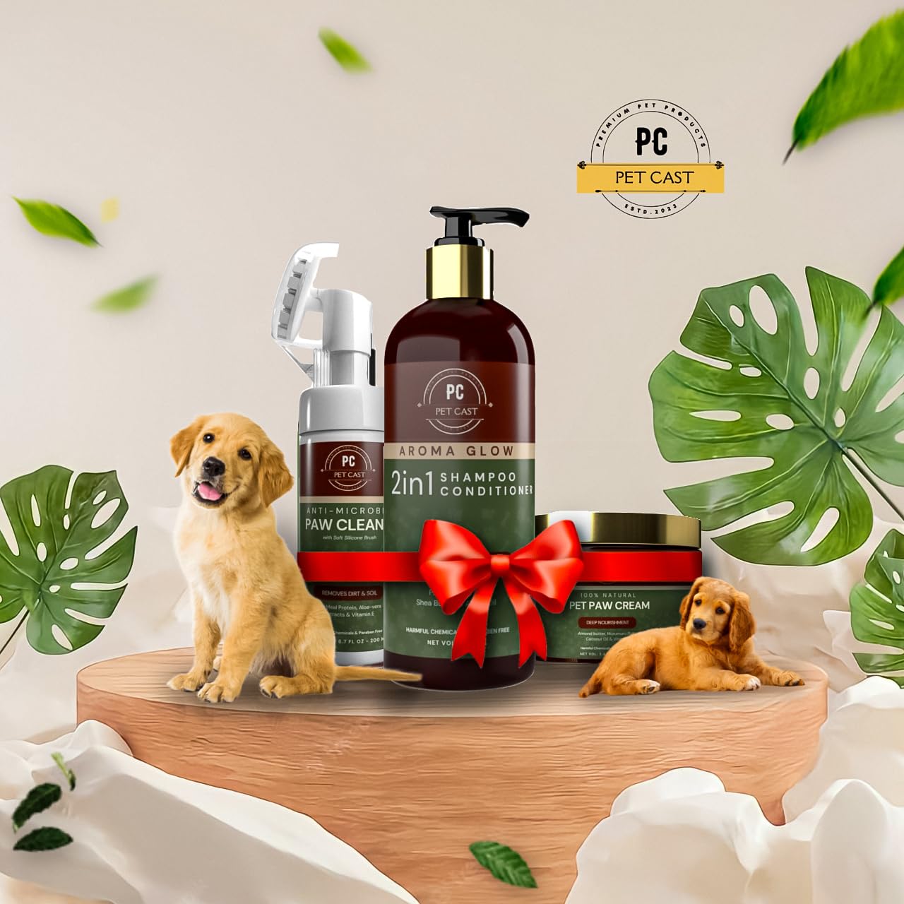 Combo of 3 (Aroma Glow 2IN1 Shampoo Conditioner+PAW Guard PET PAW Cream+DUST BE Gone PAW Cleaner)- 460ML+100GM (B0CR8JGGMC) Amazon Price History, Amazon Price Tracker
