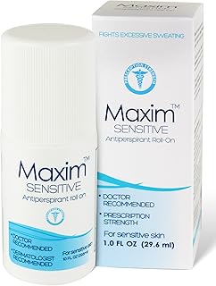 Sensitive Clinical Strength Antiperspirant for Men and Women, Unscented, Effective for Sweat & Odor, Roll-On, 1 Pack, 1 Fl Oz