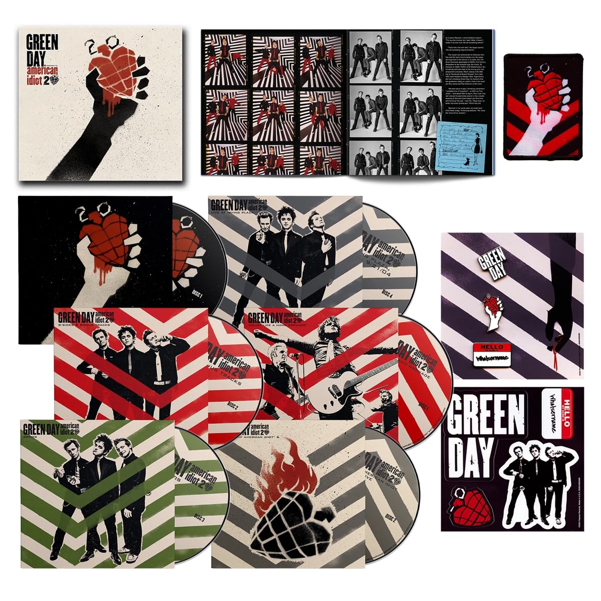 American Idiot (20th Anniversary Deluxe Edition) (4 CD + 2 BluRay)