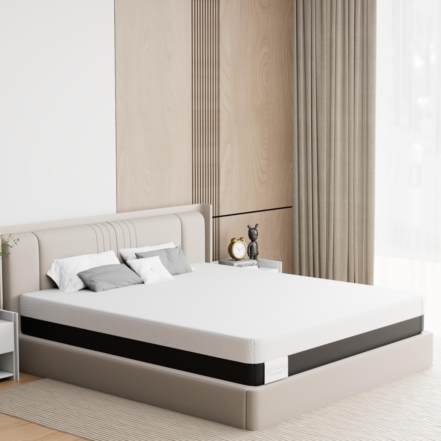 Matelas 120x200 Ergonomique - 7 Zones De Confort - Matelas En Mousse Froide - Soutien Optimal
