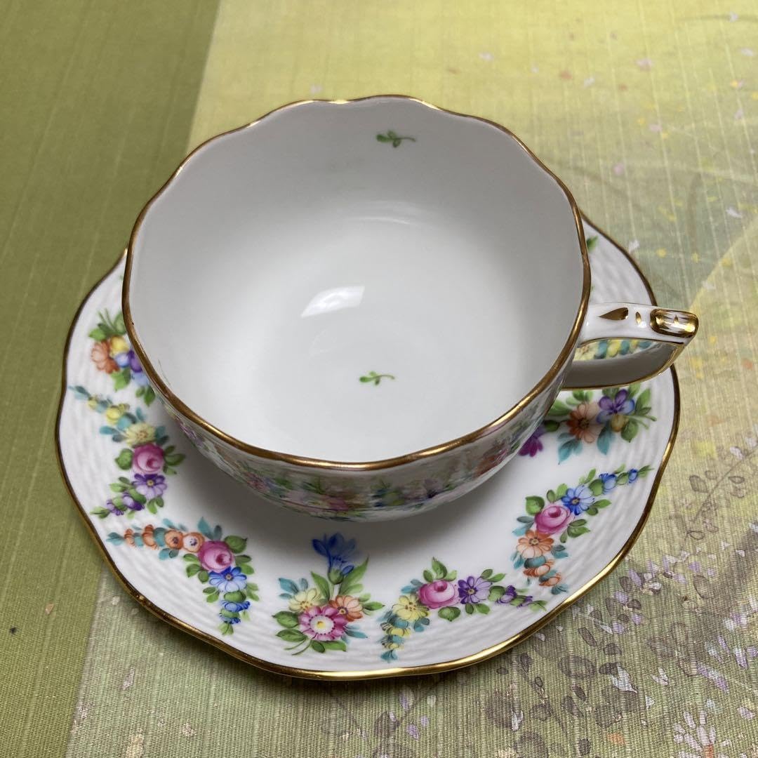 ヘレンド リヒテンシュタインブーケ カップ＆ソーサー 【公式通販】