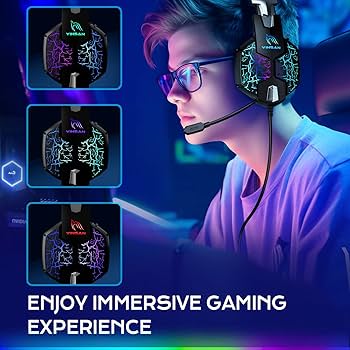 Amazon | YINSAN ゲーミングヘッドホン PS4 Switch ゲーミング