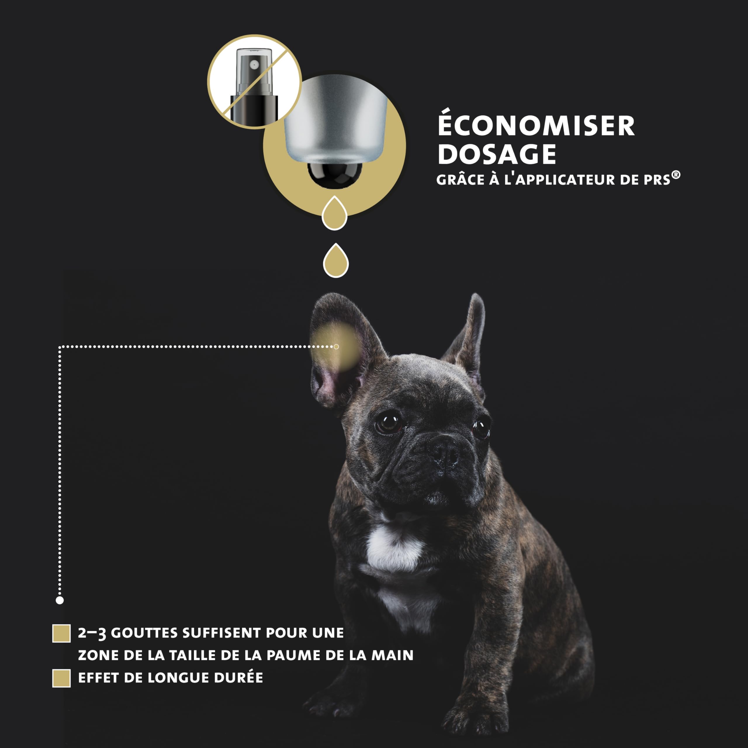 Peticare Chien Traitement Anti-Acariens des Oreilles - Nettoyant Auriculaire, Gouttes Efficaces Contre Parasites, Soulage Inflammation, Solution Démangeaisons de l'oreille - petDog Health 2108