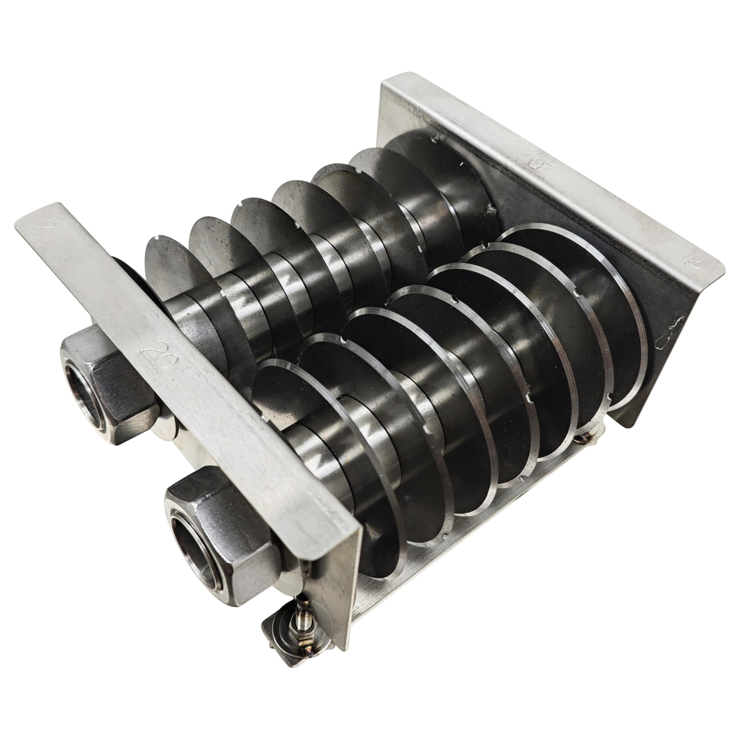 THUXEON 0.79inches/20mm Blade for Electric Food Slicer,110V Stainless Steel Blade for Commercial Slicer, Adjustable Thickness for Meat, Work for the Thickness Meat of 0.1-0.98inches/2.5-25mm