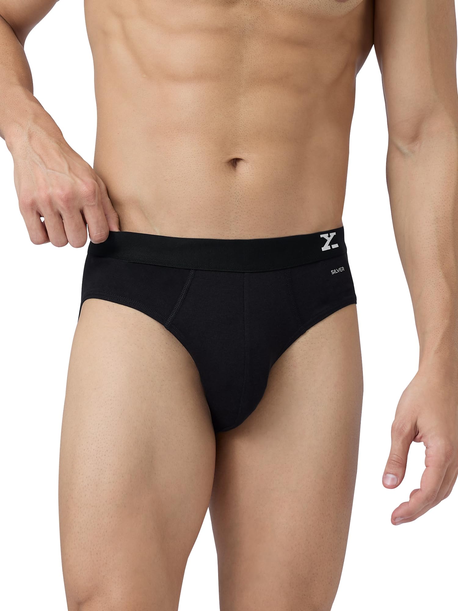 Men's Aero Super Combed Cotton Regular Fit Solid Antibacterial Briefs with No Marks Waistband-image-15