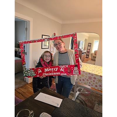 WedDecor Christmas Party Photo Booth Props Cardboard with