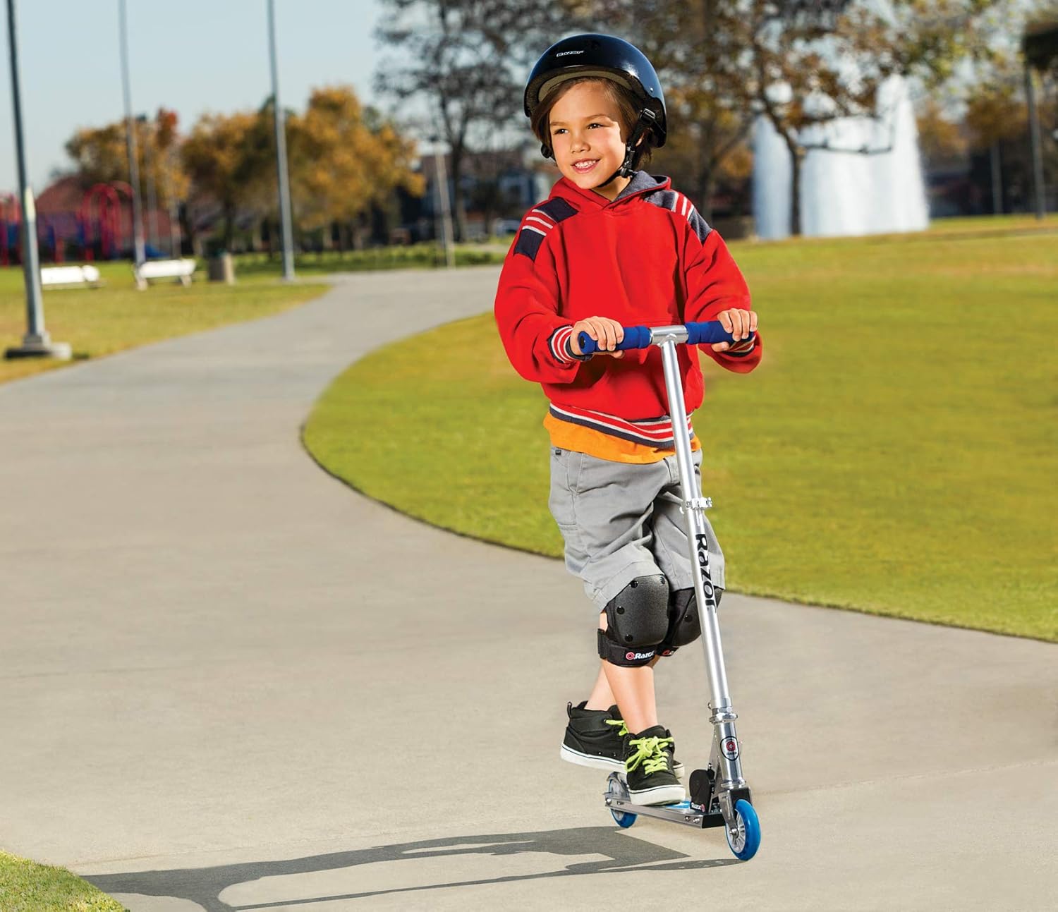 Razor A Kick Scooter for Kids - Lightweight, Foldable, Aluminum Frame, and Adjustable Handlebars : Toys & Games