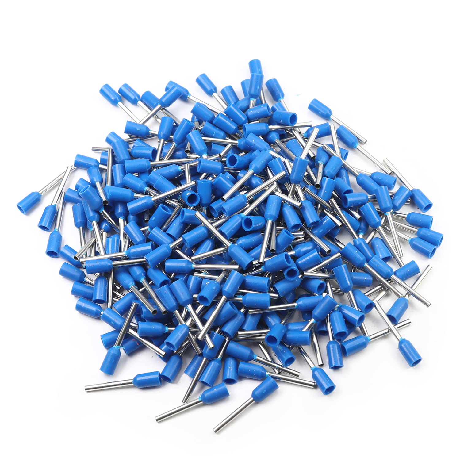 Buy Fielect Wire Female Spade Insulated Terminal Connector Circular Tube Pre Insulated Furcate