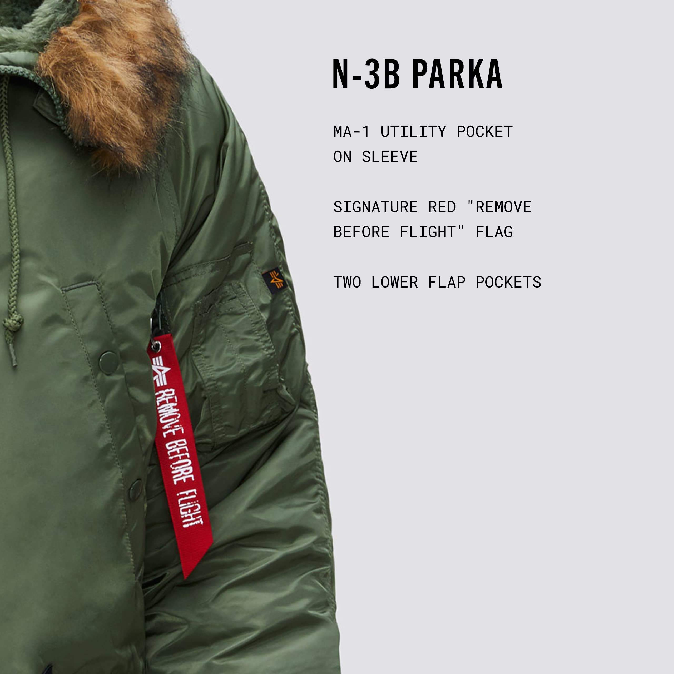 Alpha Industries Mens N 3b Parka | Desertcart INDIA