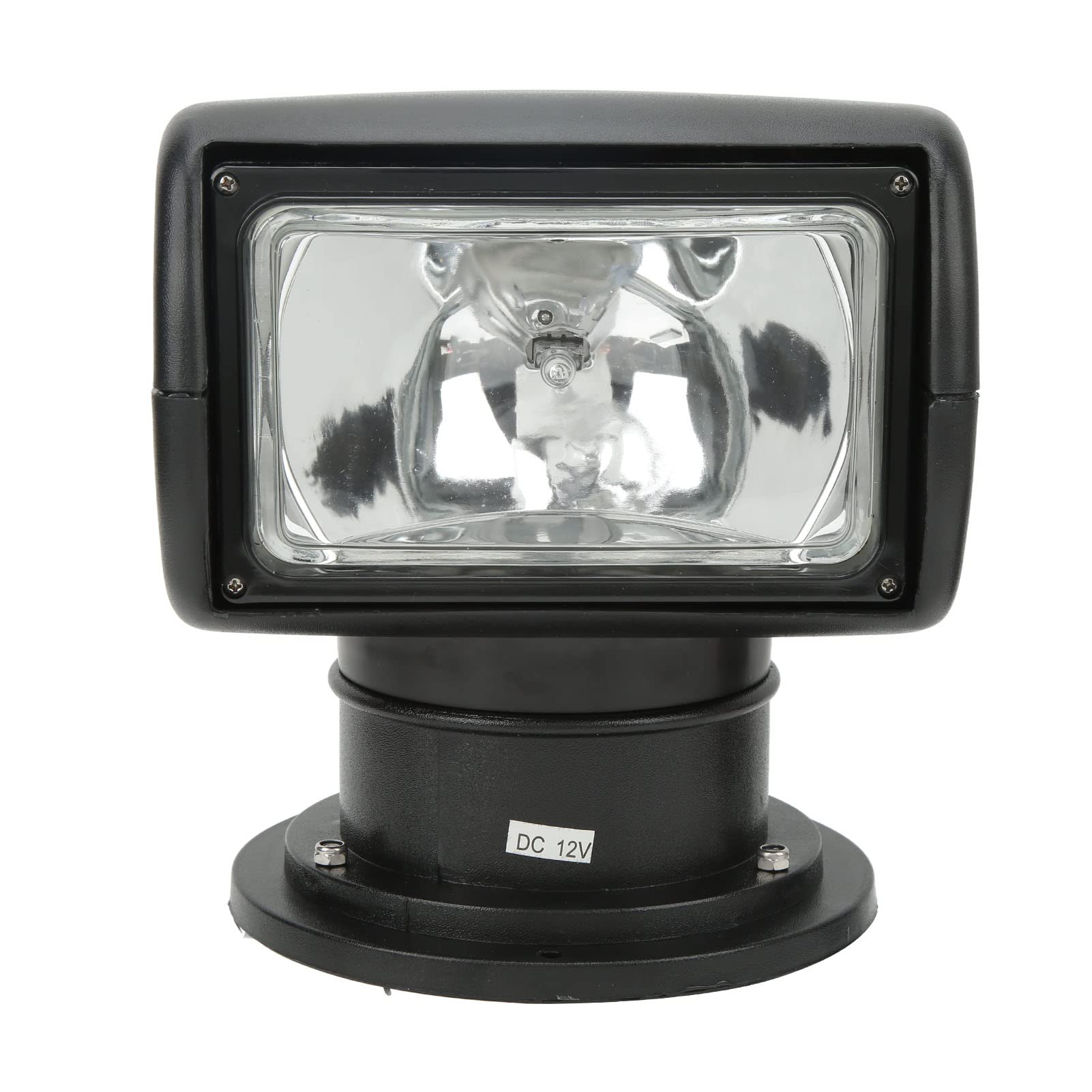 Remote Control Spotlight 100W 320° Rotation for Yacht, Boat, Truck, Car - IP67, 2500LM, 3200K, 8.3A, Durable Plastic Construction (DC12V)