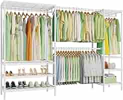 LIFE FURNITURE　IRON HANGER RACK Amazon.com: Ulif H2 Heavy Duty Clothes Rack, Freestanding 4