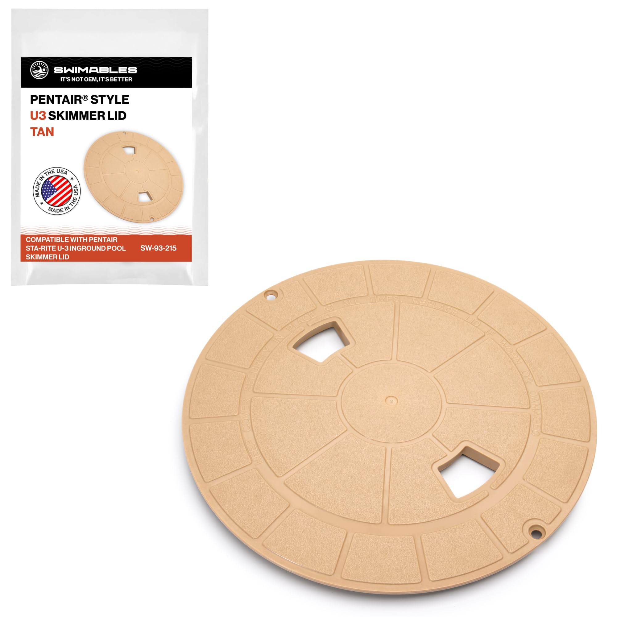 Gentemstick INDY POOLDECK 154 ソールカバー付 Amazon.com: Swimables 08650-0158 Pool Skimmer Lid Cover
