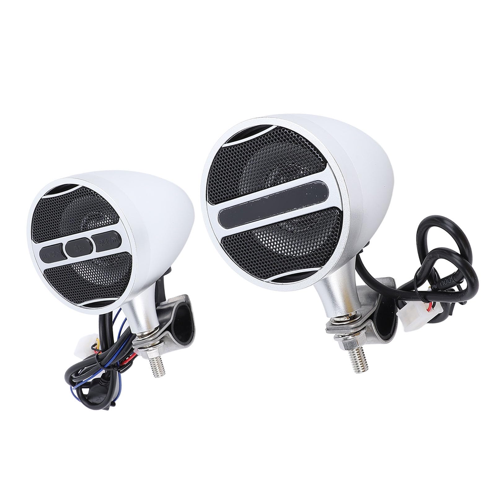 Altavoz Impermeable para Motocicleta ATV, de Radio con Sonido Estéreo y Amplificador de Manillar DC12V, Adecuado para Vehículos Eléctricos